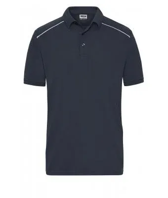 JN 892 Men's Workwear Polo - SOLID (black, XS)