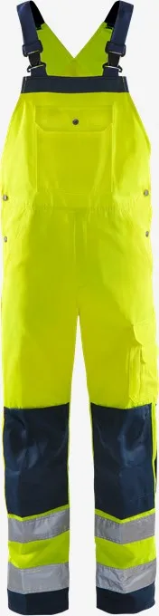 FK 100003 Fristads High Vis Latzhose Kl. 2 1001 TH (171 (Warnschutz-Gelb/Marine), C44)