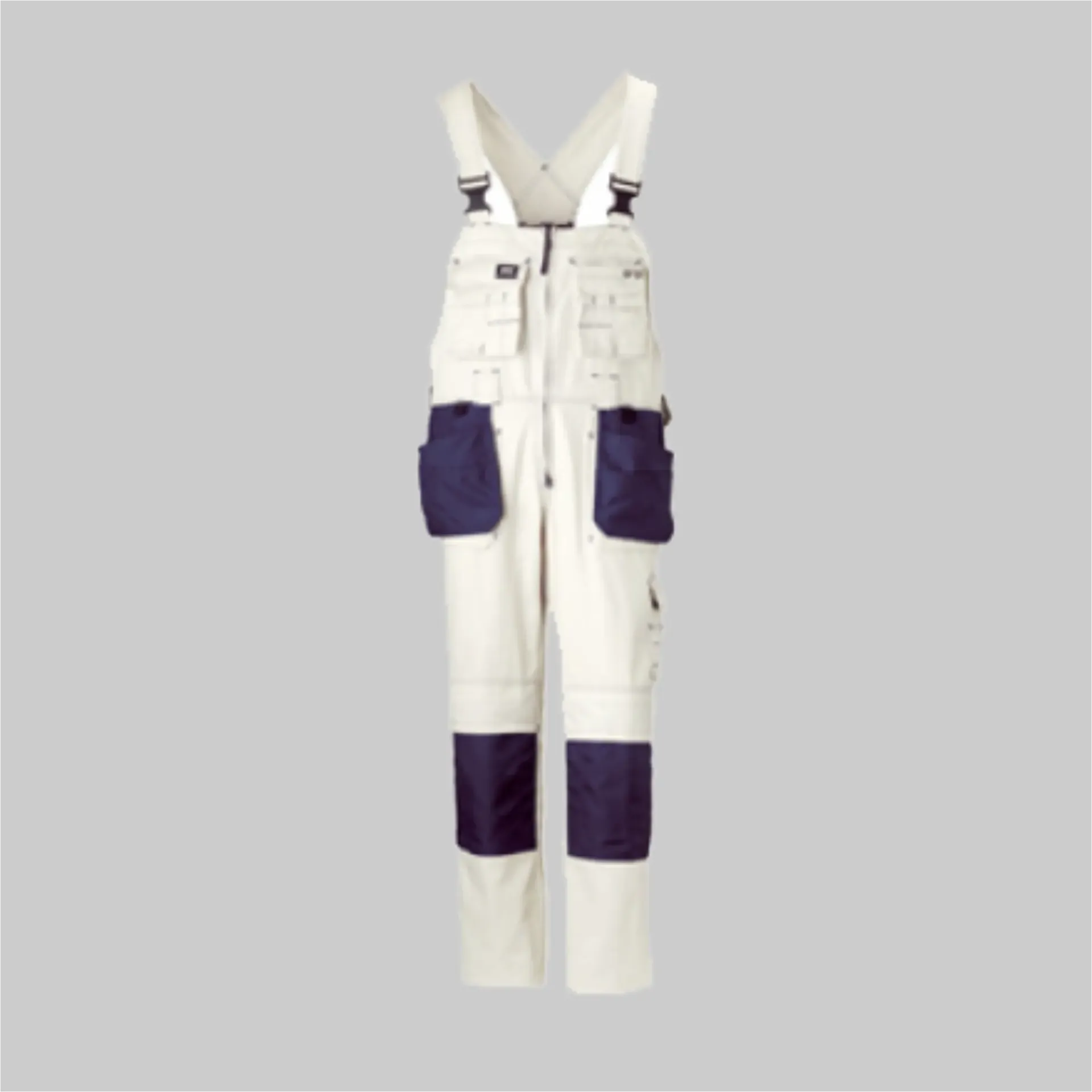 HH 76558 Helly Hansen Latzhose Baumwolle Handwerker (915 (blanc/indigo), C54)
