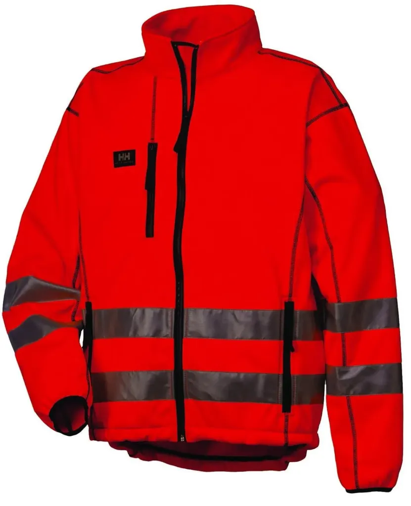 HH 74005 Helly Hansen Warnschutz Softshell Jacke Vitoria (160 (red), L)
