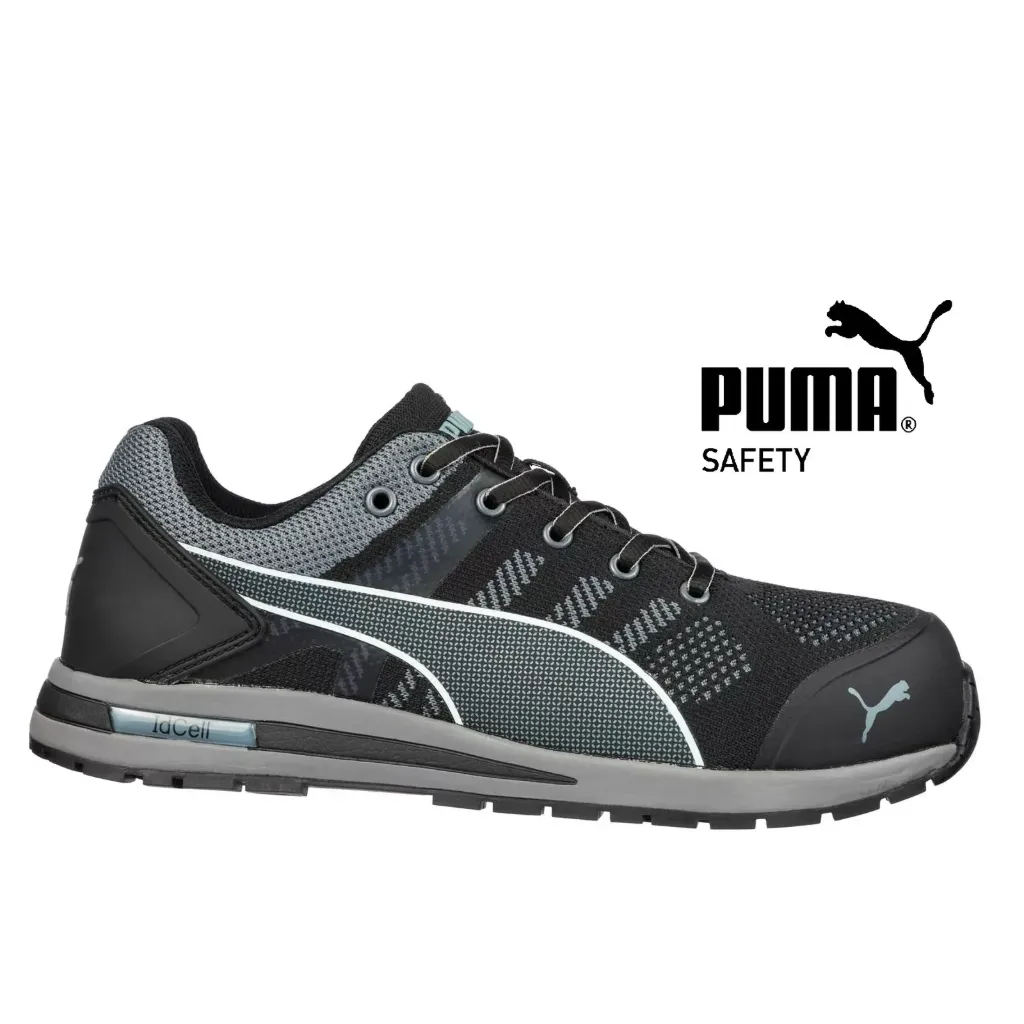 ISM 64.316.0 Sicherheitshalbschuhe S1P "ELEVATE KNIT BLACK LOW" URBAN PROTECT (39)