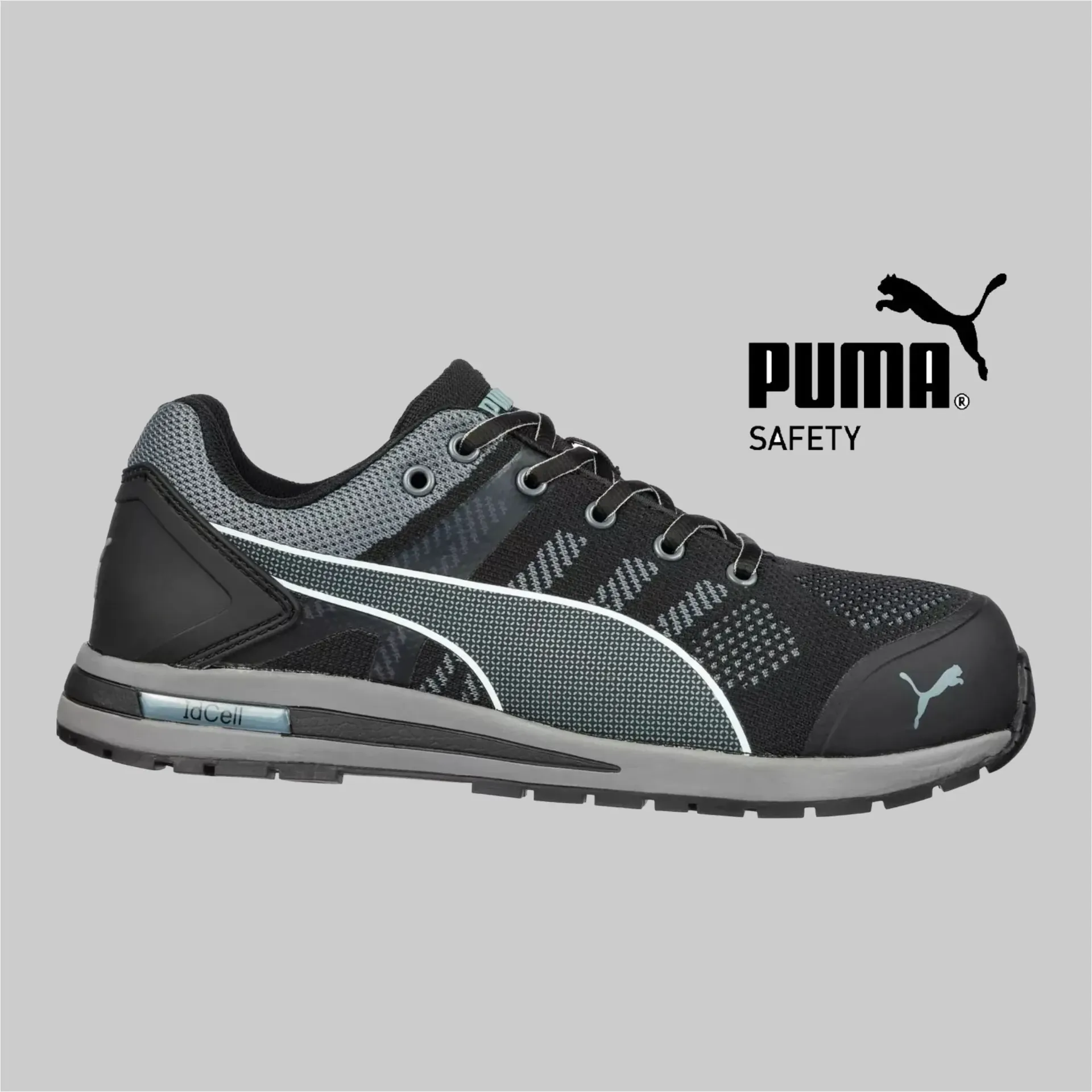 ISM 64.316.0 Sicherheitshalbschuhe S1P "ELEVATE KNIT BLACK LOW" URBAN PROTECT (39)