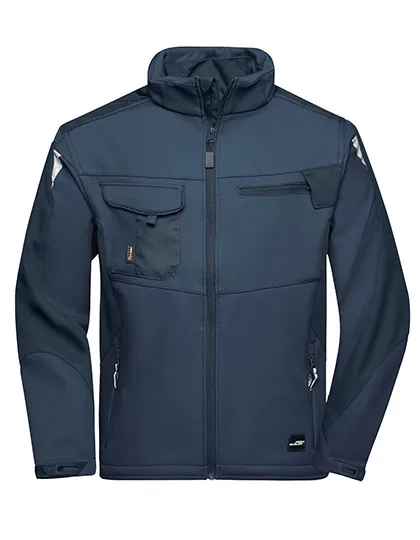 JN 844 Workwear Softshell Jacket STRONG (royal/navy, XS)