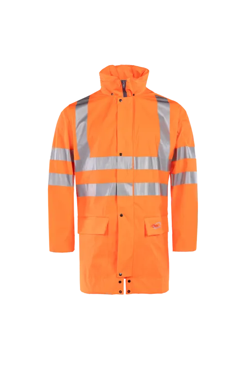316 1785A2FE0 Sioen Erfurt Warnschutz-Regenjacke (S)