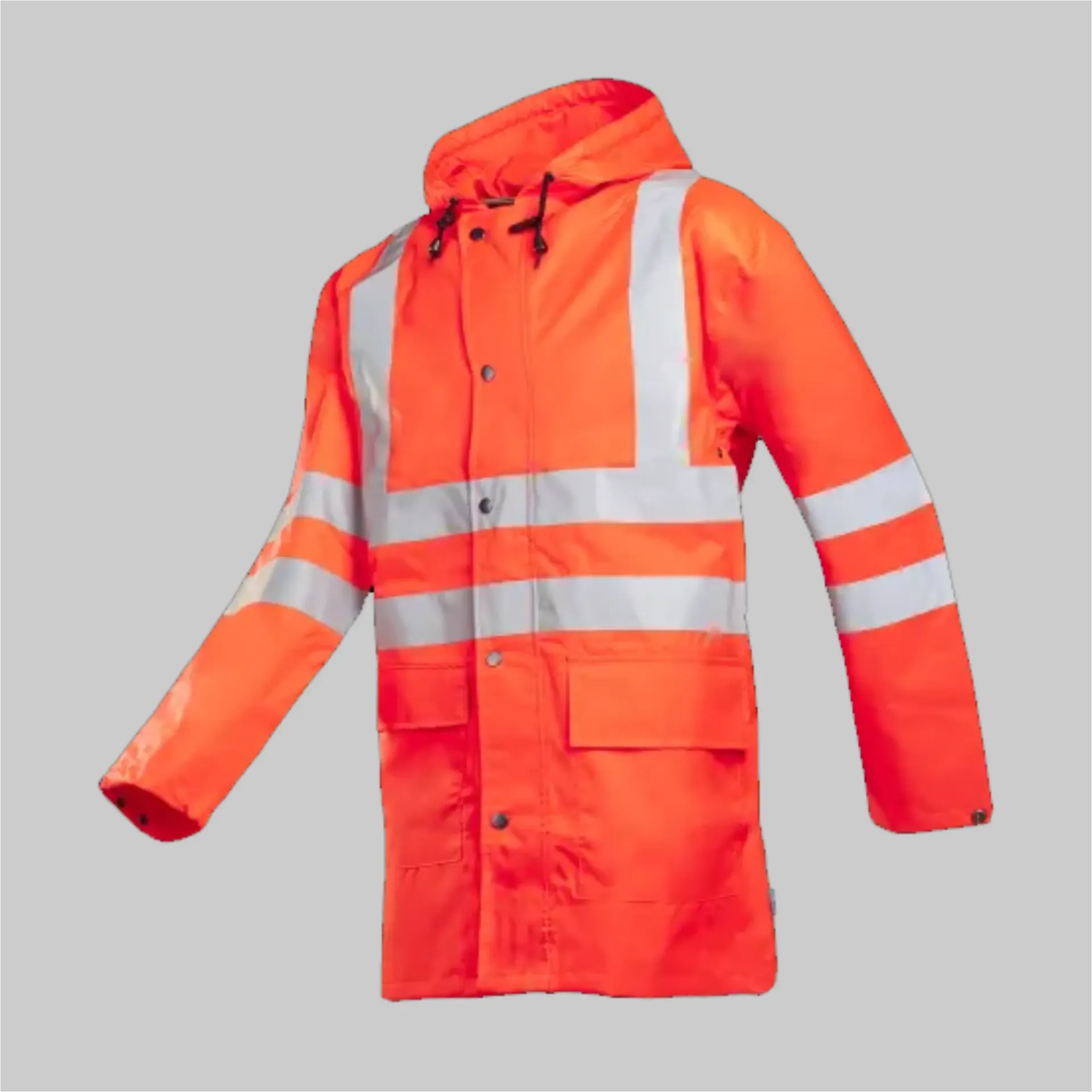316 198AA2X98 Sioen Monoray Warnschutz-Regenjacke (FC1 Leuchtorange, XS)