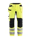 BK 1552 High Vis Arbeitshose mit Stretch