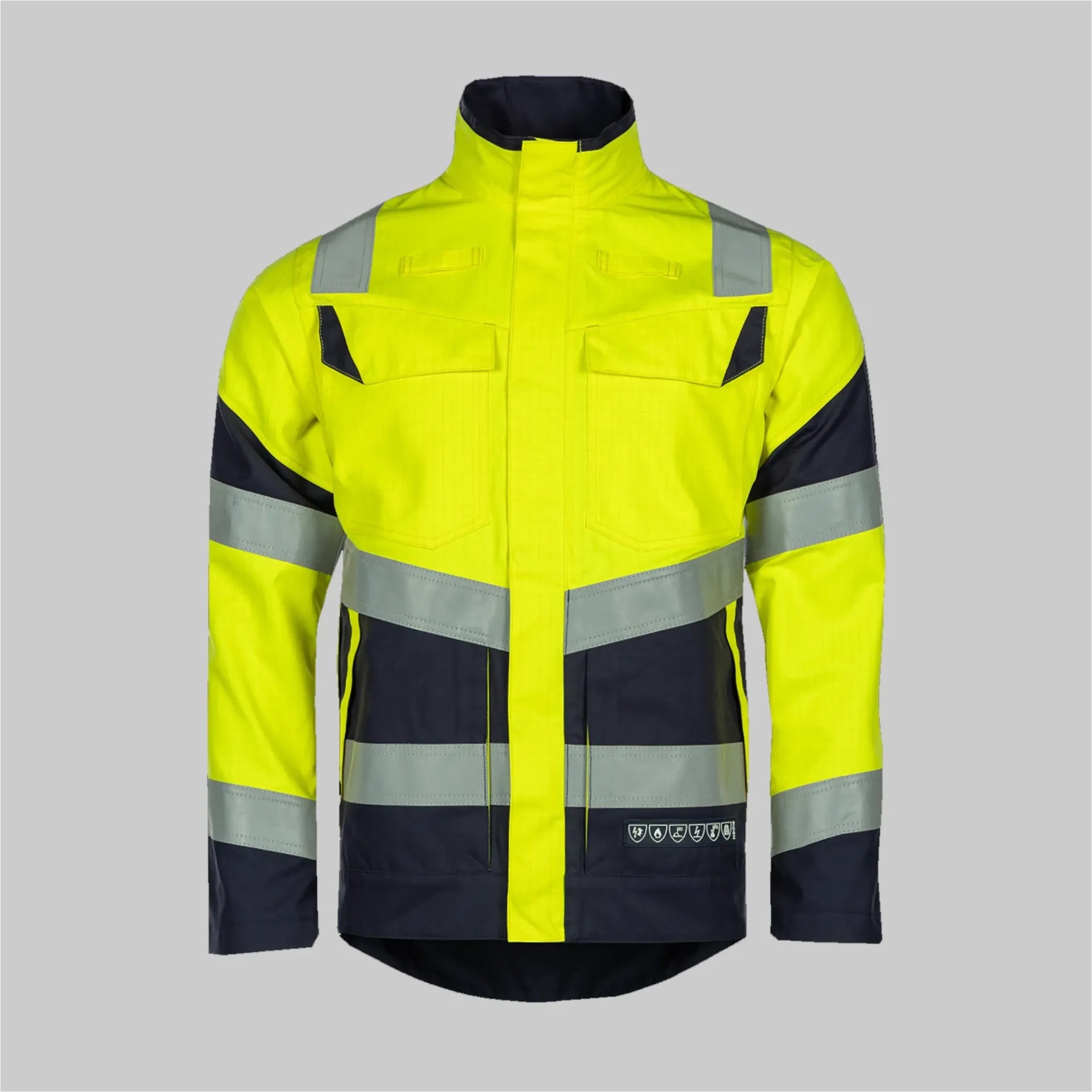 316 614U Merak ECO Warnschutz-Arbeitsjacke, Störlichtbogenschutz (APC1) (XS)